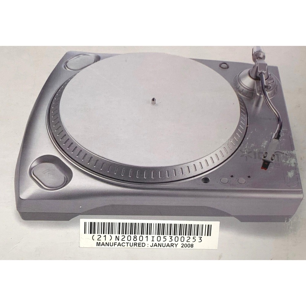 ION TTUSB10 USB Turntable Vinyl to MP3 Mac PC Record Player New Open Box NOS